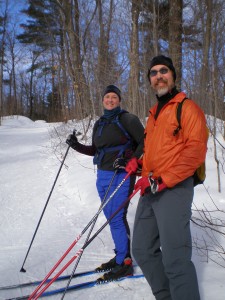 XC Chelsea Master Sara and Chris Holloway in Gatineau Park